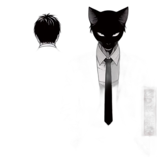 staff, mask, animal, creature, concept art, comic book art, cartoon, fantasy art transparent PNG cut-out