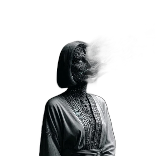 mask, dress, face, jewelry, photorealistic, concept art, comic book art, fantasy art transparent PNG cut-out