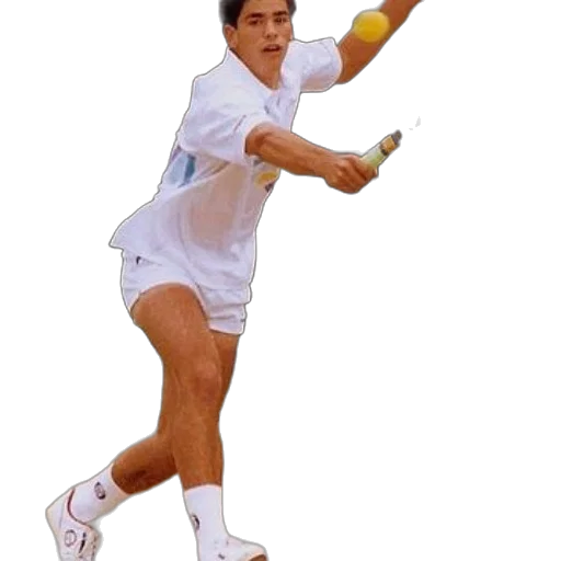 staff, photorealistic, 3d render, man, white, tennis, attire, playing transparent PNG cut-out