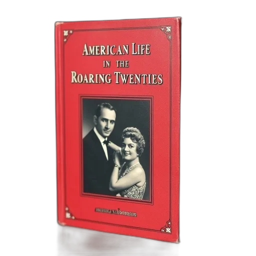 second, image, close-up, red, book, cover, title, american transparent PNG cut-out