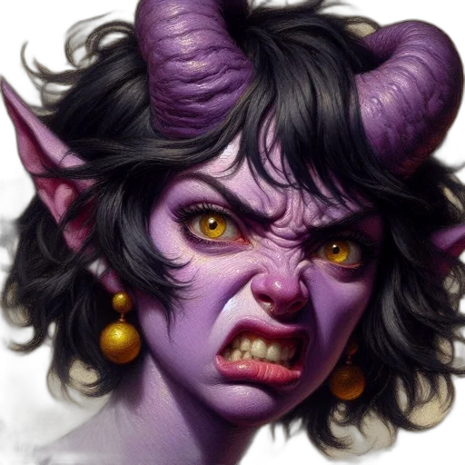 face, dragon, fantasy art, photorealistic, concept art, watercolor, purple, fierce transparent PNG cut-out