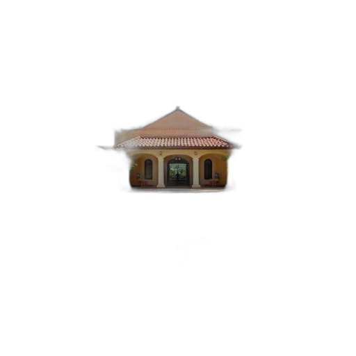 building, staff, umbrella, furniture, 3d render, pixel art, photorealistic, concept art transparent PNG cut-out
