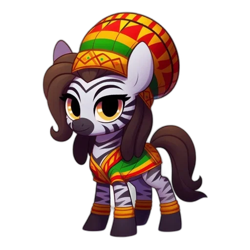 hat, fantasy art, pixel art, concept art, anthropomorphic, hybrid, creature, resembling transparent PNG cut-out