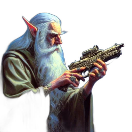 weapon, staff, sword, fantasy art, concept art, pixel art, photorealistic, elderly transparent PNG cut-out