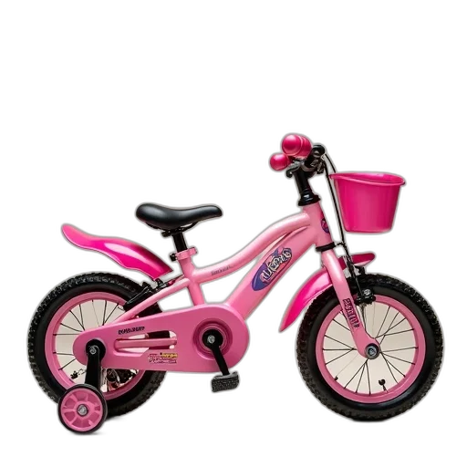 3d render, children, bike, year transparent PNG cut-out