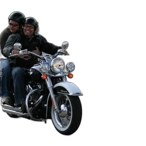 photorealistic, concept art, two, people, riding, motorcycle, building, background transparent PNG cut-out