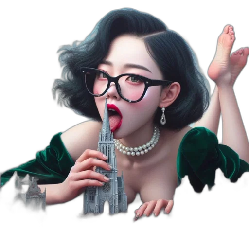jewelry, staff, fantasy art, cartoon, photorealistic, pixel art, monochrome, female transparent PNG cut-out