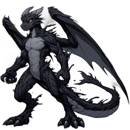 dragon, creature, animal, staff, concept art, fantasy art, pixel art, 3d render transparent PNG cut-out