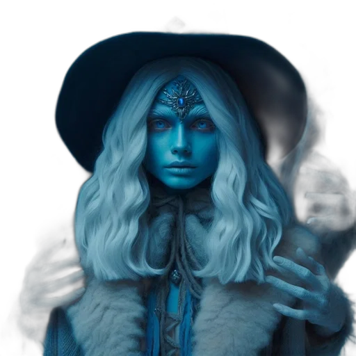 mask, face, hat, staff, fantasy art, concept art, photorealistic, comic book art transparent PNG cut-out