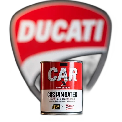 car, photorealistic, 3d render, can, paint, label, reads, white transparent PNG cut-out