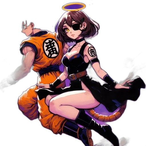 staff, dress, weapon, concept art, pixel art, anime, fantasy art, monochrome transparent PNG cut-out