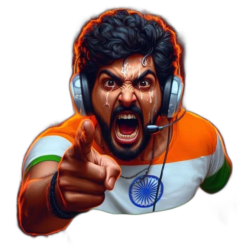 pixel art, cartoon, comic book art, concept art, agitated, man, wears, indian transparent PNG cut-out