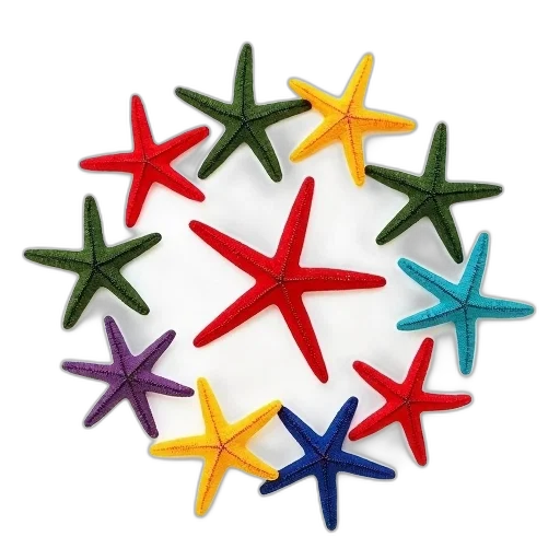 staff, umbrella, jewelry, crown, 3d render, outer space, collection, colorful transparent PNG cut-out
