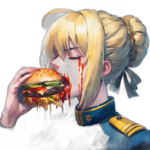 food, weapon, face, creature, anime, concept art, fantasy art, pixel art transparent PNG cut-out