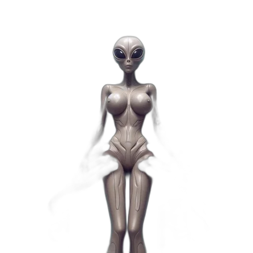 robot, creature, dress, mask, concept art, fantasy art, 3d render, comic book art transparent PNG cut-out