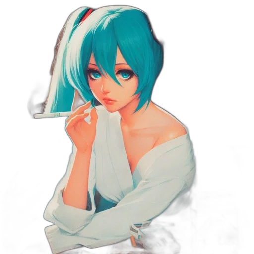 robot, mask, staff, weapon, anime, vaporwave, pixel art, concept art transparent PNG cut-out