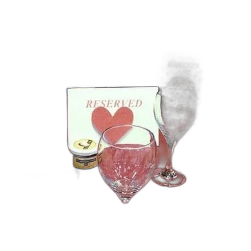 jewelry, 3d render, table, two, wine, glasses, bottle, chambord transparent PNG cut-out