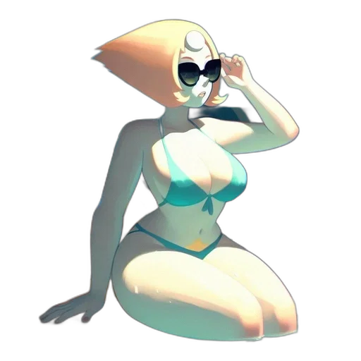 robot, creature, mask, dress, concept art, pixel art, 3d render, vaporwave transparent PNG cut-out