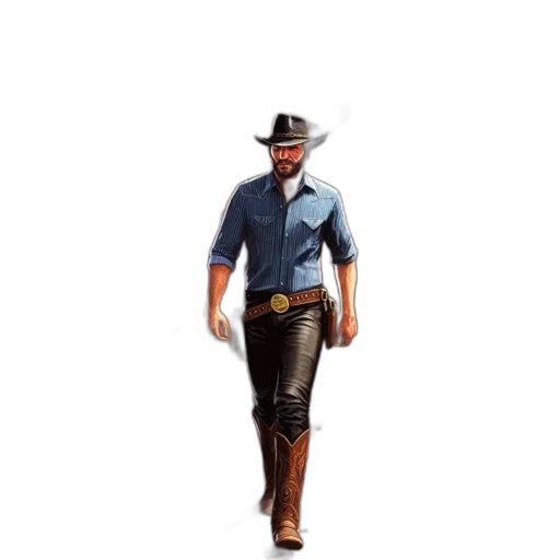 hat, staff, animal, jacket, concept art, 3d render, pixel art, photorealistic transparent PNG cut-out