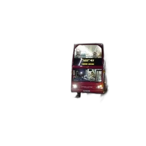 car, robot, furniture, staff, photorealistic, red, double-decker, bus transparent PNG cut-out