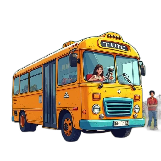 car, staff, concept art, 3d render, cartoon, pixel art, city street, watercoled transparent PNG cut-out