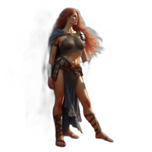 fantasy art, concept art, comic book art, 3d render, earth tones, golden, dark, two transparent PNG cut-out