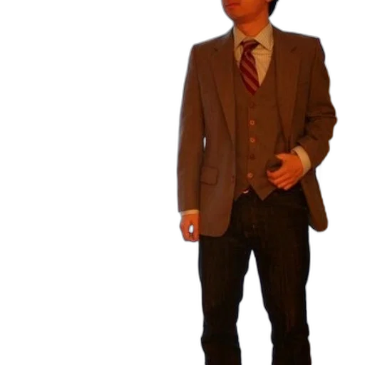 jacket, staff, robot, hat transparent PNG cut-out