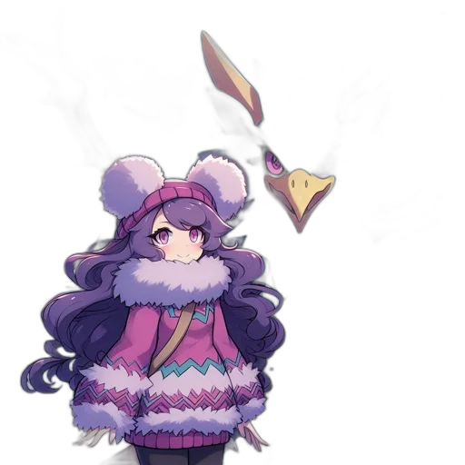 staff, hat, crown, dress, pixel art, concept art, fantasy art, watercolor transparent PNG cut-out