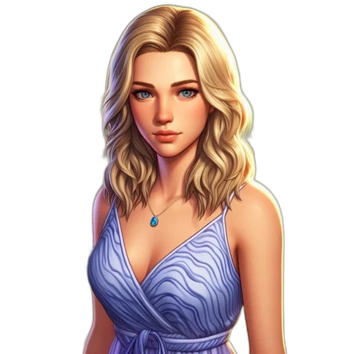 dress, jewelry, face, staff, fantasy art, photorealistic, pixel art, concept art transparent PNG cut-out