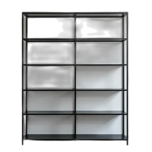 furniture, jewelry, staff, 3d render, photorealistic, monochrome, black, steel transparent PNG cut-out