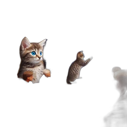 animal, creature, staff, concept art, 3d render, photorealistic, pixel art, outer space transparent PNG cut-out