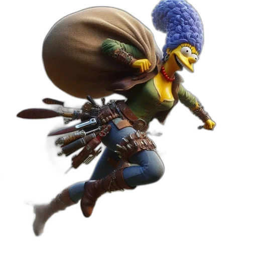 weapon, creature, staff, concept art, 3d render, fantasy art, animated, figure transparent PNG cut-out