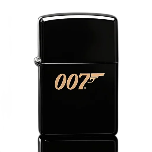 weapon, concept art, james, bond, logo, black, lighter transparent PNG cut-out