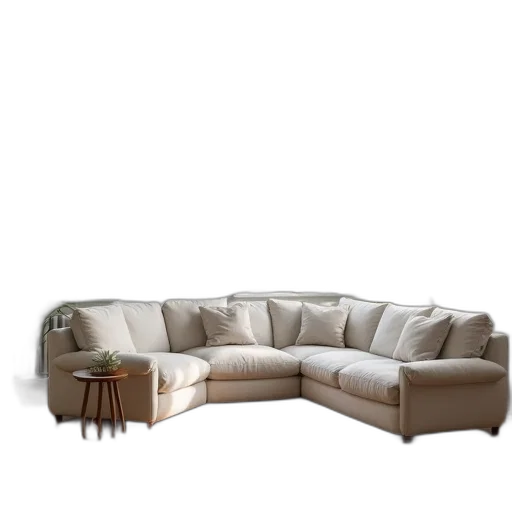 furniture, 3d render, photorealistic, earth tones, living, room, has, hardwood transparent PNG cut-out