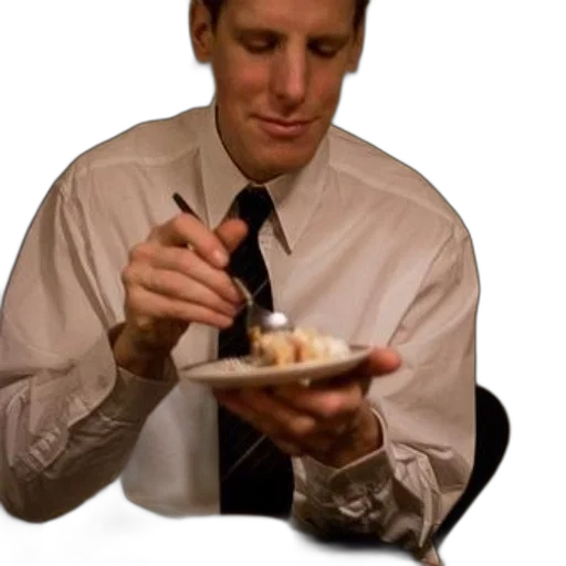 food, staff, jewelry, face, man, white, shirt, tie transparent PNG cut-out
