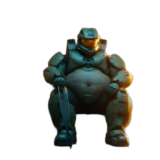 robot, creature, animal, jacket, concept art, 3d render, cyberpunk, pixel art transparent PNG cut-out