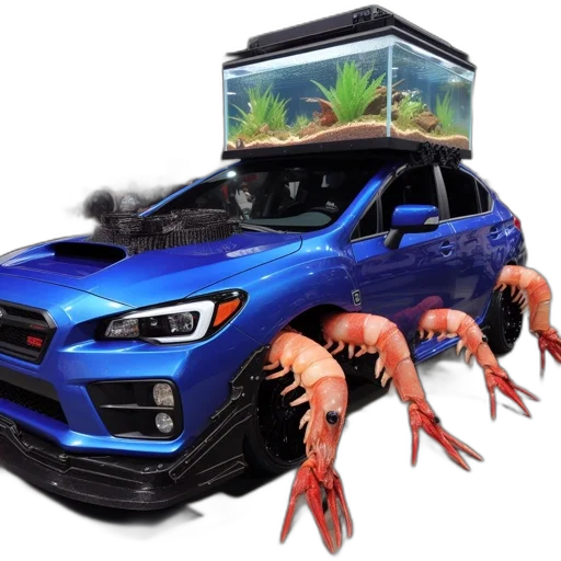 car, creature, animal, dragon, concept art, 3d render, photorealistic, fantasy art transparent PNG cut-out