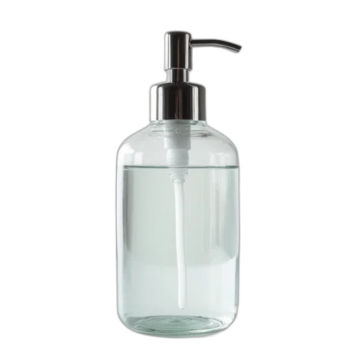 bottle, hair, dress, photorealistic transparent PNG cut-out