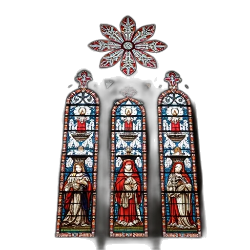 crown, jewelry, stained, glass, windows, sainte, chapel transparent PNG cut-out