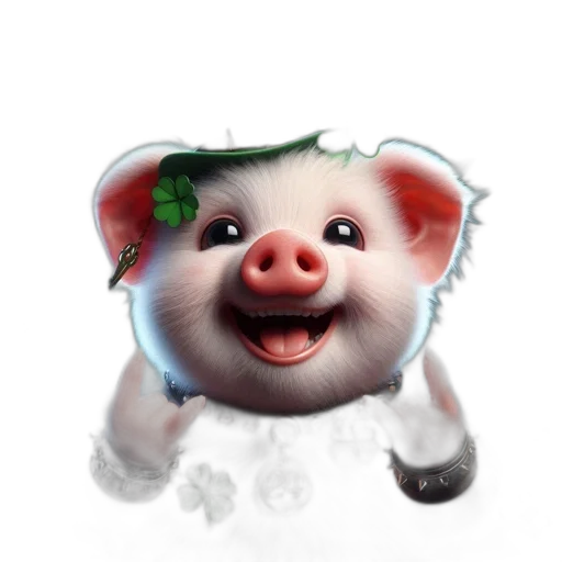 mask, face, animal, creature, 3d render, photorealistic, concept art, cheerful transparent PNG cut-out