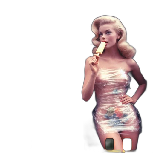 dress, 3d render, pixel art, concept art, vaporwave, pastel, earth tones, woman transparent PNG cut-out