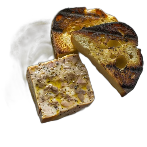 food, 3d render, photorealistic, terrine, meat, dish, herbs, sauce transparent PNG cut-out