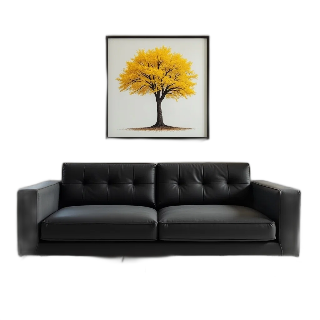tree, furniture, crown, flower, photorealistic, 3d render, oil painting, concept art transparent PNG cut-out