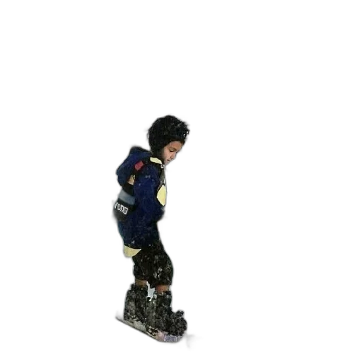 robot, jacket, staff, shoes transparent PNG cut-out
