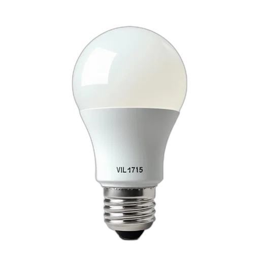 3d render, photorealistic, close-up, white, light, bulb, textured, surface transparent PNG cut-out