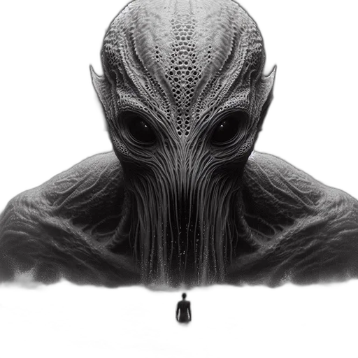 mask, creature, animal, face, concept art, fantasy art, comic book art, photorealistic transparent PNG cut-out