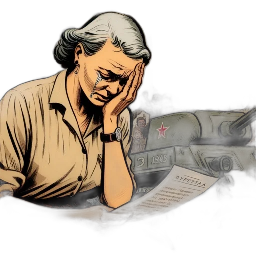 comic book art, concept art, woman, reads, newspaper, distress, crowd, people transparent PNG cut-out