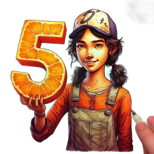 concept art, 3d render, photorealistic, comic book art, girl, dark, hair, wears transparent PNG cut-out
