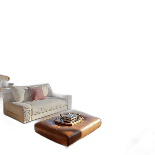 furniture, shoes, 3d render, concept art transparent PNG cut-out