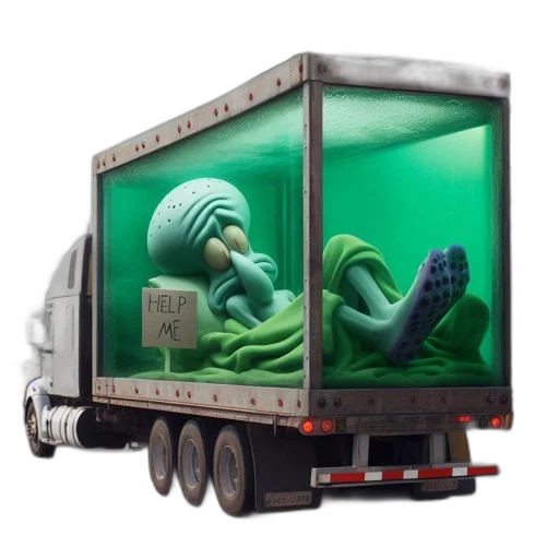 car, creature, shoes, robot, concept art, 3d render, photorealistic, vaporwave transparent PNG cut-out